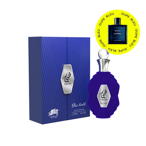 Qalbi Blue Heart Edp 100 ml - Al Fares